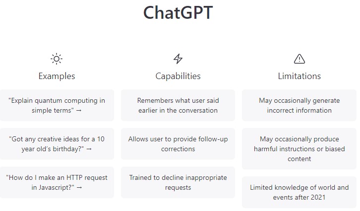 ChatGPT Dashboard 